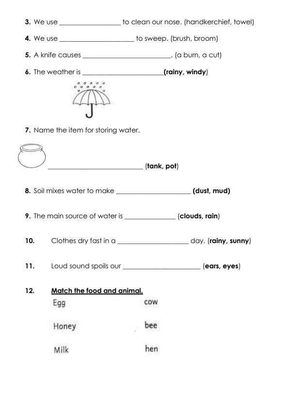 Preview page Grade-1-Environmental-Activities-End-of-May-Assessment-Test-2024_2559_1.jpg