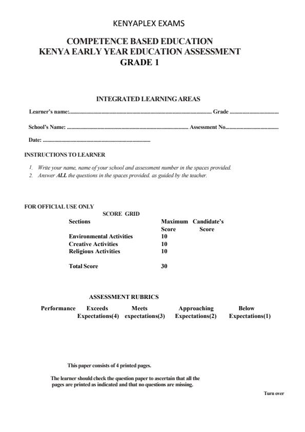 Preview page Grade-1-Integrated-Activities-Mid-Term-3-Exam-2025_4643_0.jpg