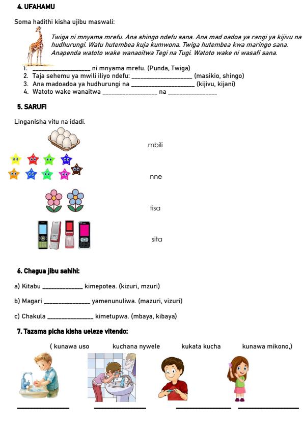 Preview page Grade-1-Kiswahili-End-Term-2-Exam-2026_6015_1.jpg