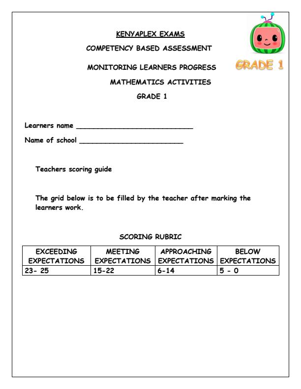 Preview page Grade-1-Mathematics-Activities-Mid-Term-1-Exam-2025_3634_0.jpg