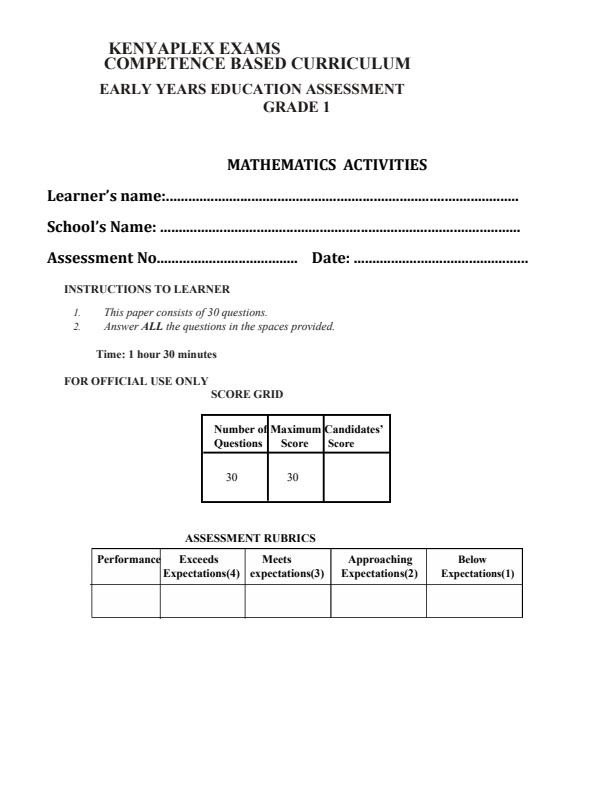 Preview page Grade-1-Mathematics-Activities-Term-3-Opener-Exam-2025_4481_0.jpg