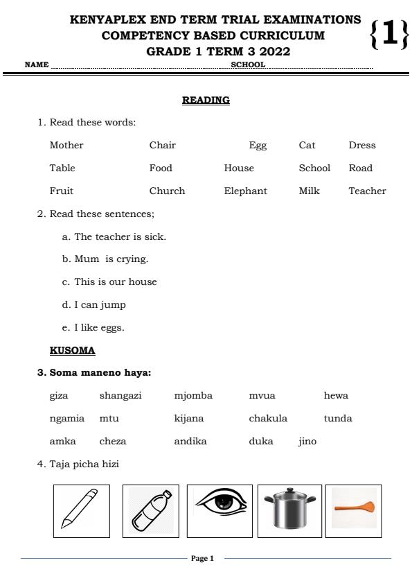 Preview page Grade-1-Reading-and-Kusoma-End-of-Term-3-Examination-2022_1102_0.jpg