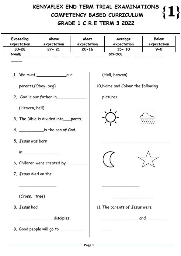 Preview page Grade-1-Religious-Activities-End-of-Term-3-Examination-2022_1103_0.jpg
