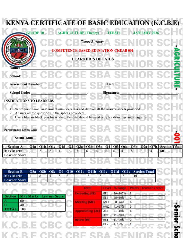 Preview page Grade-10-Applied-Agriculture-Opener-Exam-Term-1-2026_5014_0.jpg