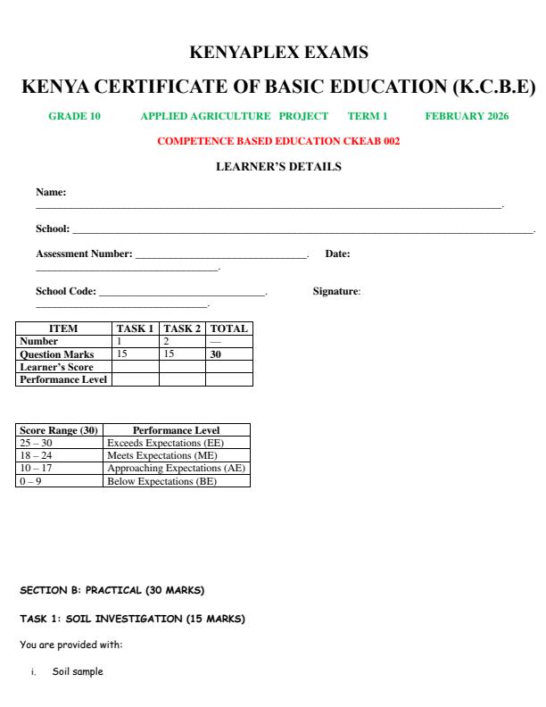Preview page Grade-10-Applied-Agriculture-Project-Mid-Term-1-Exam-2026_5135_0.jpg