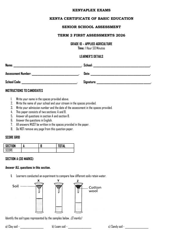 Preview page Grade-10-Applied-Agriculture-Term-2-Opener-Exam-2026_5642_0.jpg