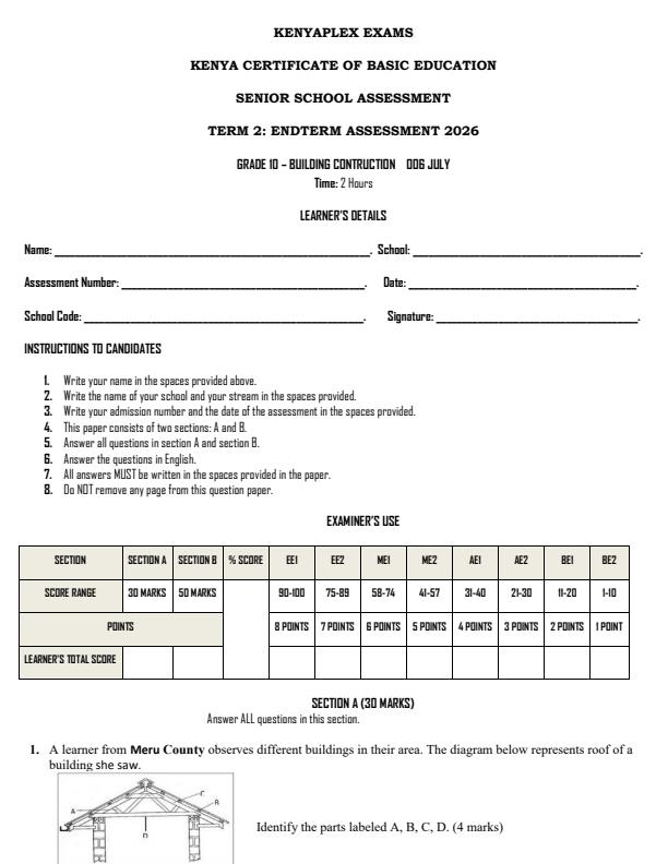 Preview page Grade-10-Building-Technology-End-Term-2-Exam-2026_6131_0.jpg
