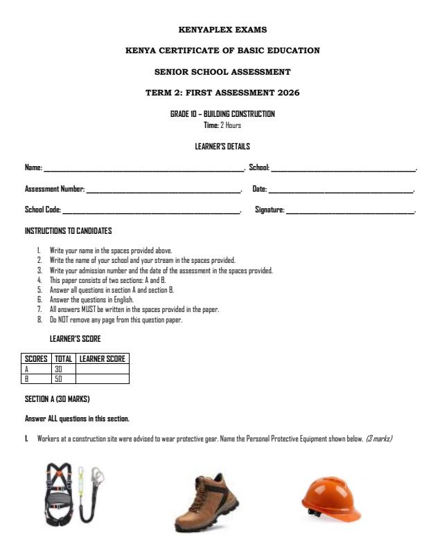 Preview page Grade-10-Building-Technology-Term-2-Opener-Exam-2026_5645_0.jpg