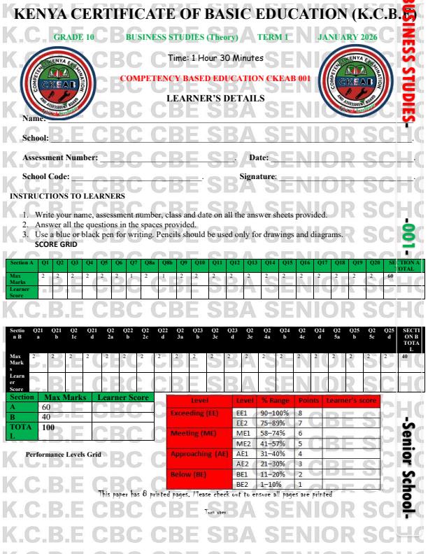 Preview page Grade-10-Business-Studies-Opener-Exam-Term-1-2026_5018_0.jpg