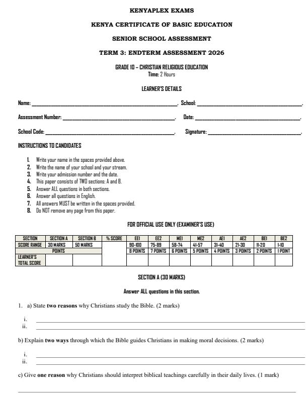 Preview page Grade-10-CRE-End-Term-3-Set-2-Exam-2026_7010_0.jpg