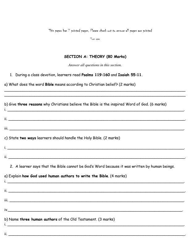 Preview page Grade-10-CRE-Mid-Term-1-Exam-2026_5148_1.jpg