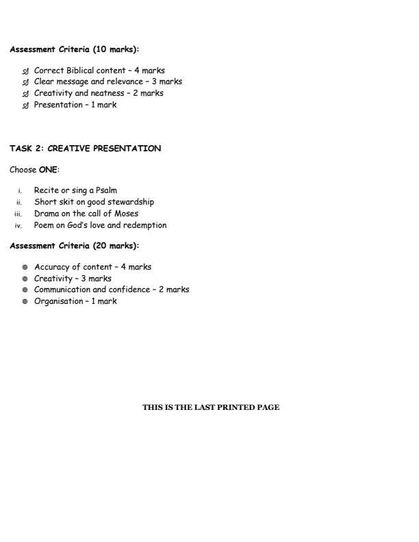 Preview page Grade-10-CRE-Project-Mid-Term-1-Exam-2026_5149_1.jpg