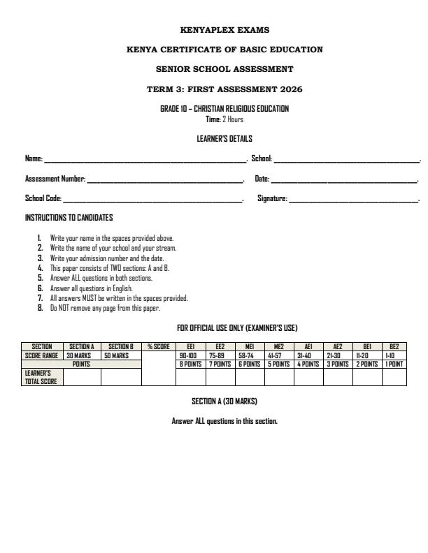 Preview page Grade-10-CRE-Term-3-Opener-Exam-2026_6564_0.jpg