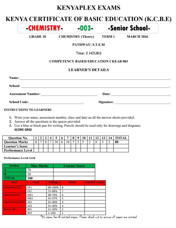 Preview page Grade-10-Chemistry-End-Term-1-Exam-2026_5418_0.jpg