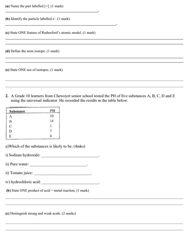 Preview page Grade-10-Chemistry-End-Term-2-Exam-2026_6133_1.jpg