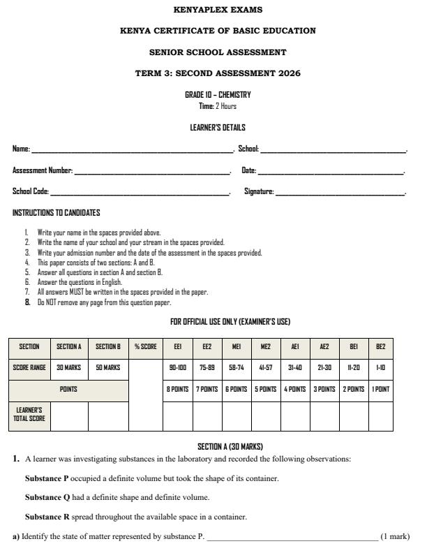 Preview page Grade-10-Chemistry-End-Term-3-Set-2-Exam-2026_7007_0.jpg