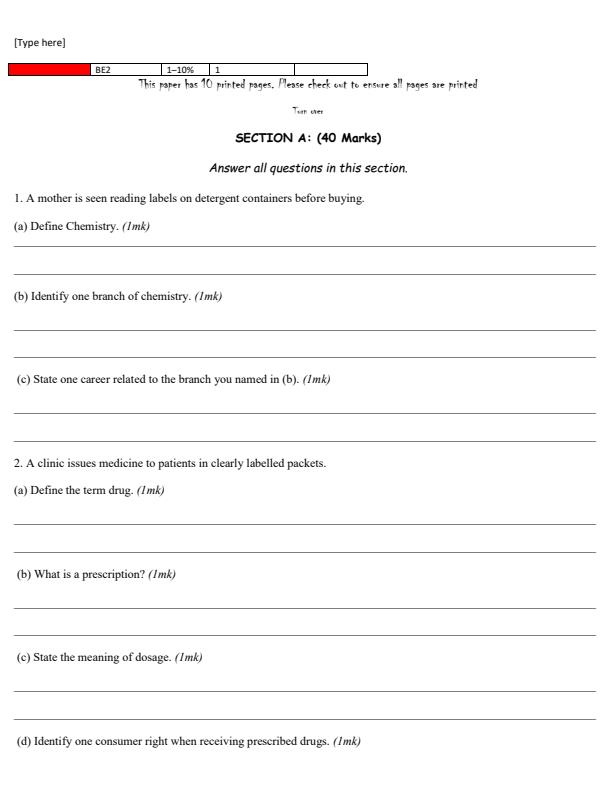 Preview page Grade-10-Chemistry-Opener-Exam-Term-1-2026_5019_1.jpg