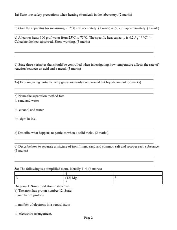 Preview page Grade-10-Chemistry-September-Assessment-Examination-2026_6720_1.jpg