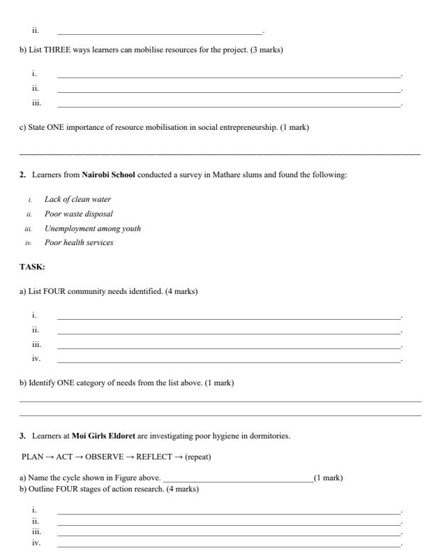 Preview page Grade-10-Community-Service-Learning-End-Term-2-Exam-2026_6137_1.jpg