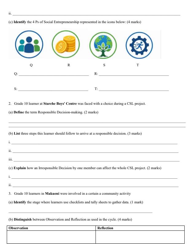 Preview page Grade-10-Community-Service-Learning-Term-3-Opener-Exam-2026_6565_1.jpg