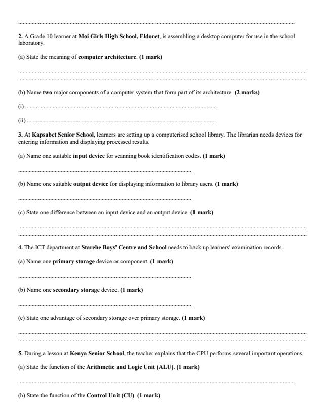 Preview page Grade-10-Computer-Studies-End-Term-3-Exam-2026_6937_1.jpg