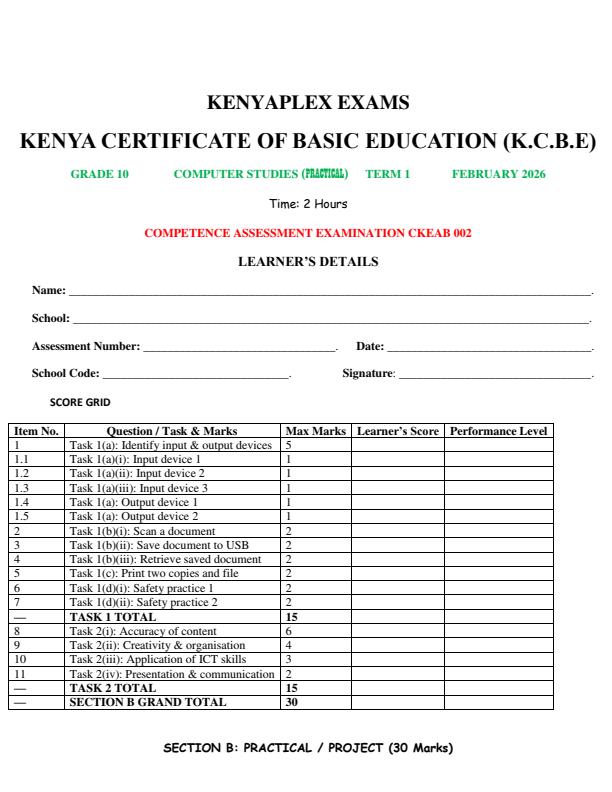 Preview page Grade-10-Computer-Studies-Practical-Mid-Term-1-Exam-2026_5146_0.jpg