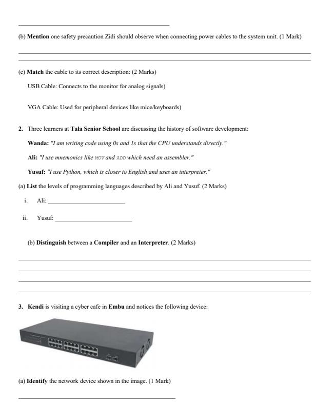 Preview page Grade-10-Computer-Studies-Term-3-Opener-Exam-2026_6562_1.jpg