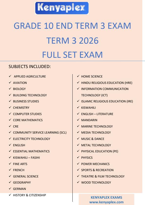 Preview page Grade-10-End-Term-Exams-Term-3-2026--Full-Set_7000_0.jpg
