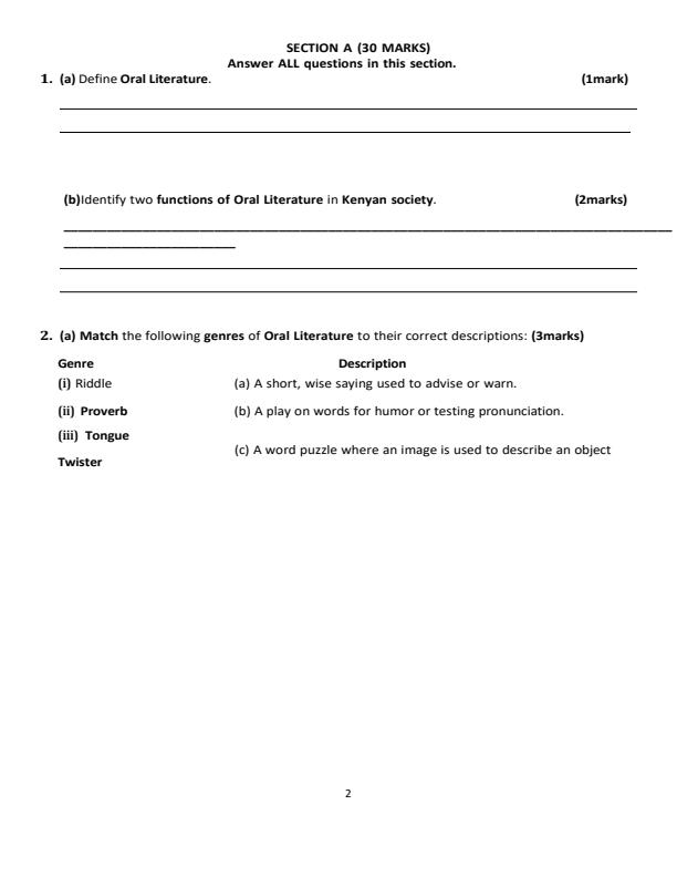Preview page Grade-10-English--Literature-July-Assessment-Examination-2026_6347_1.jpg