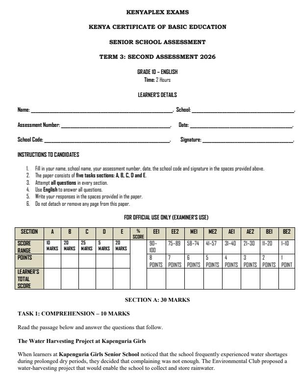 Preview page Grade-10-English-End-Term-3-Exam-2026_6942_0.jpg