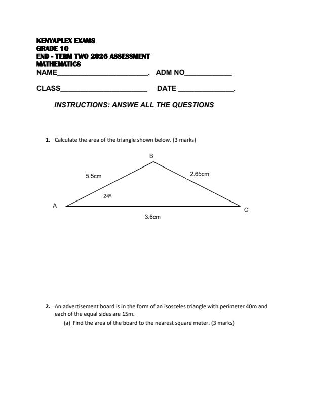 Preview page Grade-10-Essential-Mathematics-July-Assessment-Examination-2026_6401_0.jpg