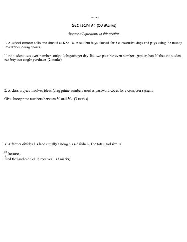 Preview page Grade-10-Essential-Mathematics-Opener-Exams-Term-1-2026_5026_1.jpg