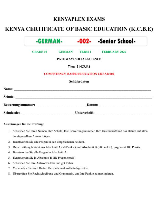 Preview page Grade-10-German-Mid-Term-1-Exam-2026_5164_0.jpg