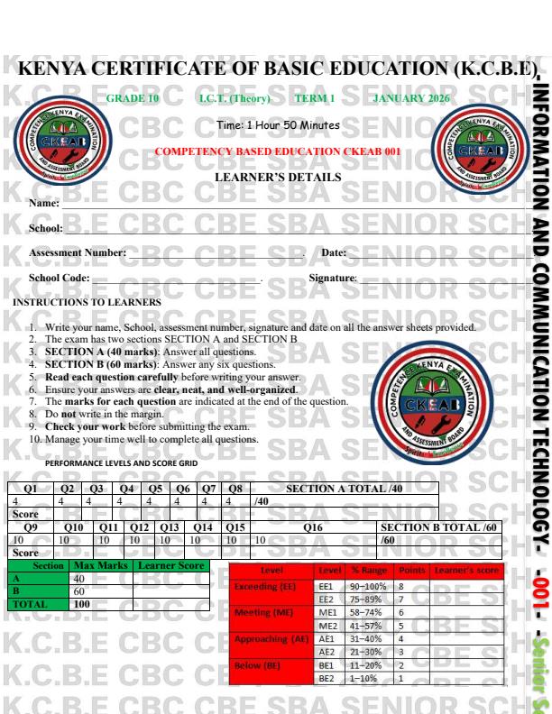 Preview page Grade-10-ICT-Opener-Exam-Term-1-2026_5035_0.jpg