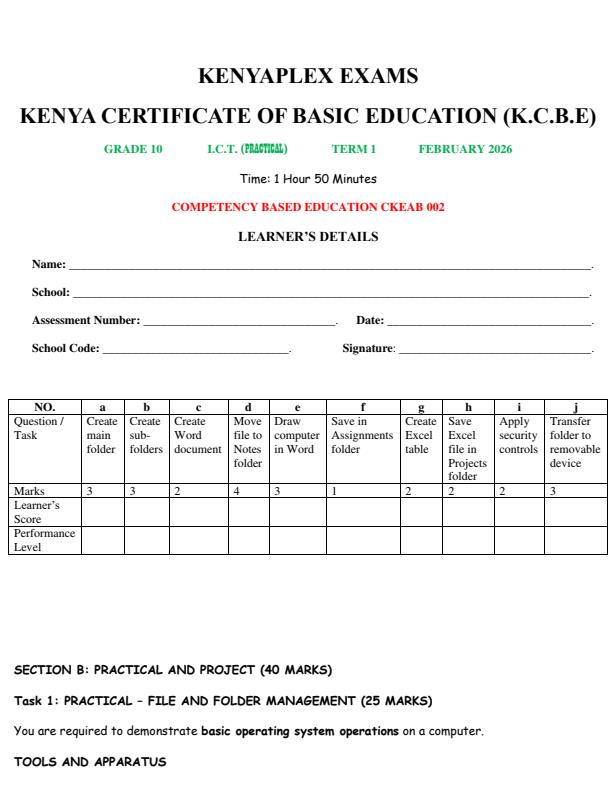 Preview page Grade-10-ICT-Practical-Mid-Term-1-Exam-2026_5173_0.jpg