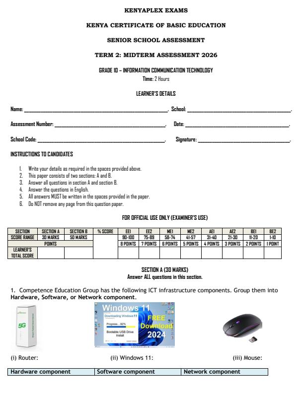 Preview page Grade-10-Information-Communication-Technology-Mid-Term-2-Exam-2026_5946_0.jpg