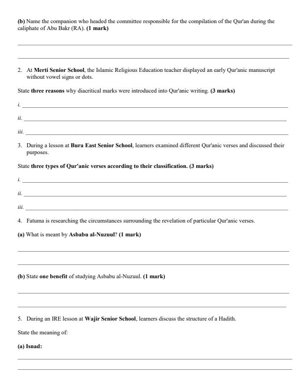 Preview page Grade-10-Islamic-Religious-Education-End-Term-3-Exam-2026_6998_1.jpg