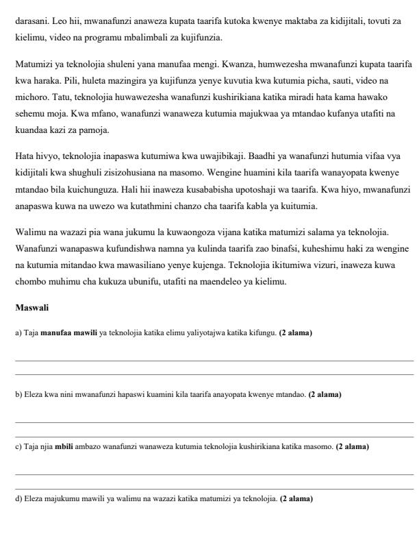 Preview page Grade-10-Kiswahili-End-Term-3-Set-2-Exam-2026_7026_1.jpg