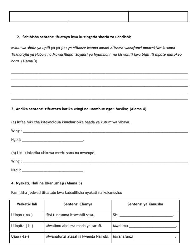 Preview page Grade-10-Kiswahili-Mid-Term-2-Exam-2026_5948_1.jpg