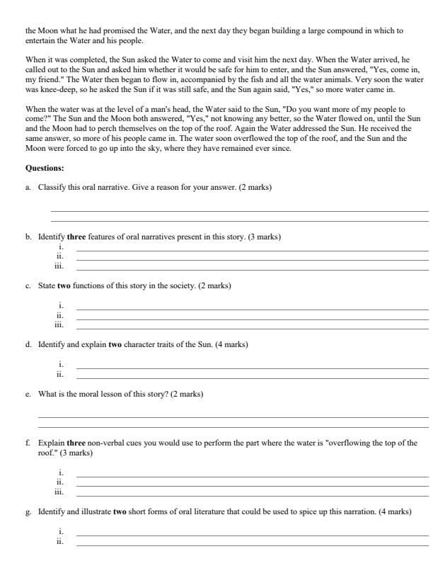 Preview page Grade-10-Literature-in-English-Term-3-Opener-Exam-2026_6581_1.jpg