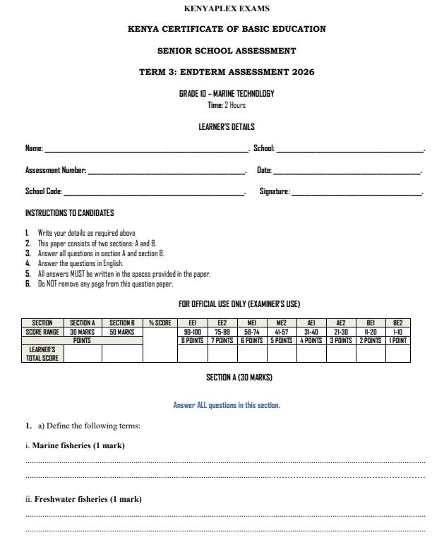 Preview page Grade-10-Marine-Technology-End-Term-3-Set-2-Exam-2026_7029_0.jpg