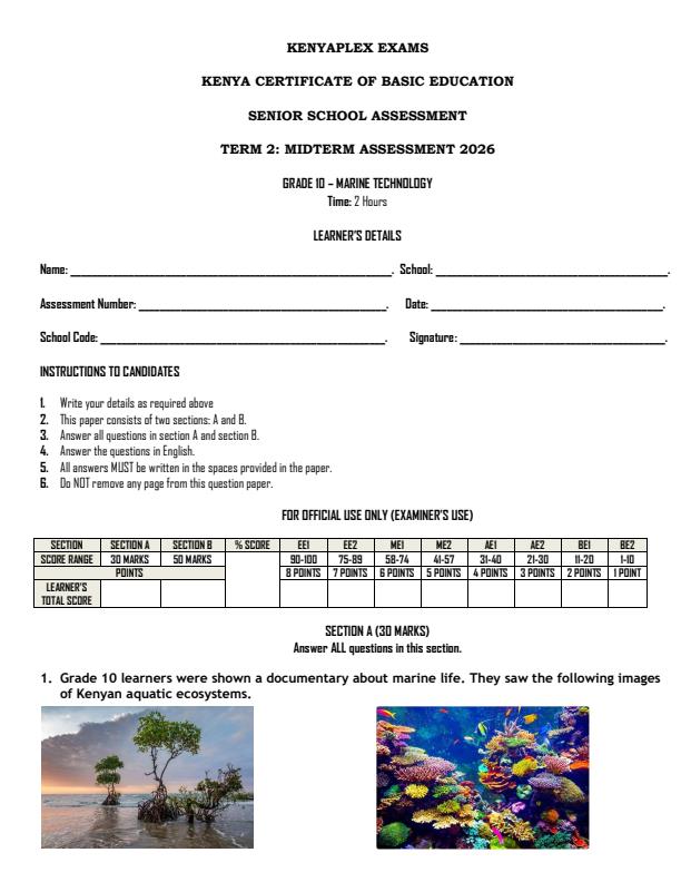 Preview page Grade-10-Marine-Technology-Mid-Term-2-Exam-2026_5954_0.jpg