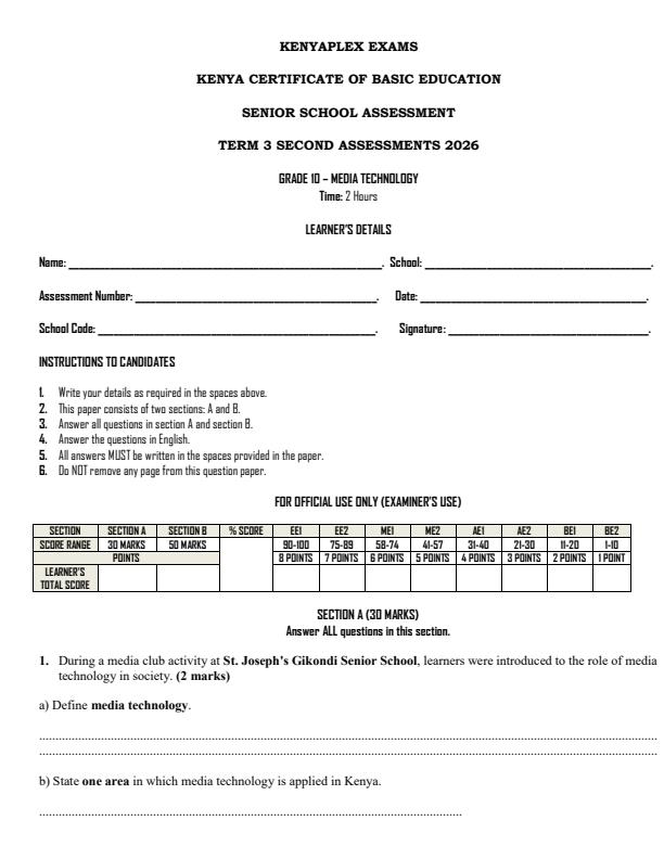 Preview page Grade-10-Media-Technology-End-Term-3-Exam-2026_6958_0.jpg