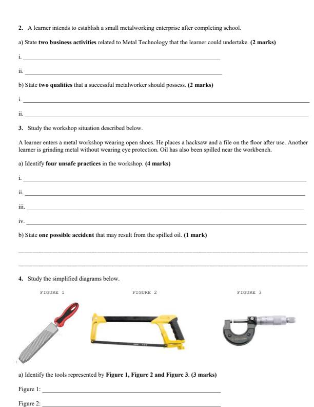 Preview page Grade-10-Metal-Technology-End-Term-3-Set-2-Exam-2026_7031_1.jpg