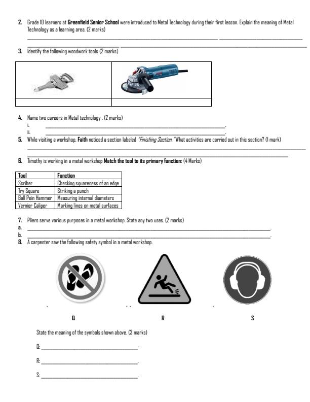 Preview page Grade-10-Metal-Technology-Term-2-Opener-Exam-2026_5671_1.jpg