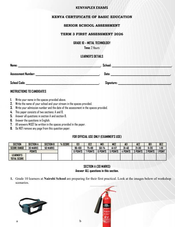 Preview page Grade-10-Metal-Technology-Term-3-Opener-Exam-2026_6585_0.jpg