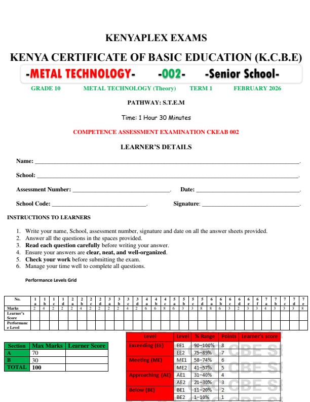 Preview page Grade-10-MetalTechnology-Mid-Term-1-Exam-2026_5181_0.jpg