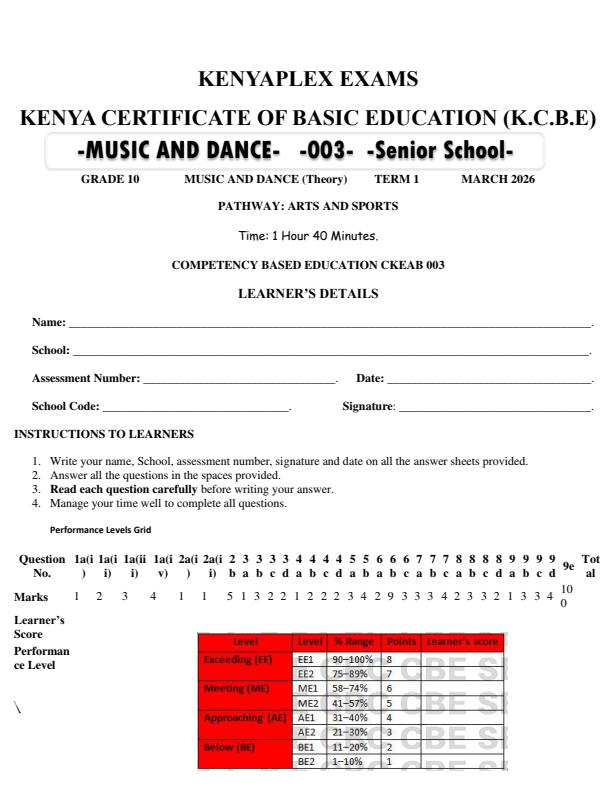 Preview page Grade-10-Music-and-Dance-End-Term-1-Exam-2026_5439_0.jpg