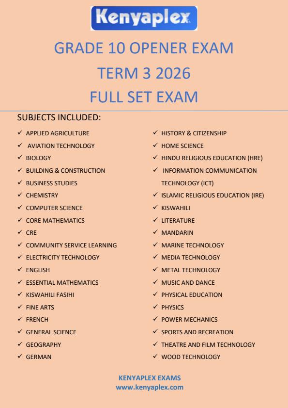 Preview page Grade-10-Opener-Exams-Term-3-2026--Full-Set_6593_0.jpg
