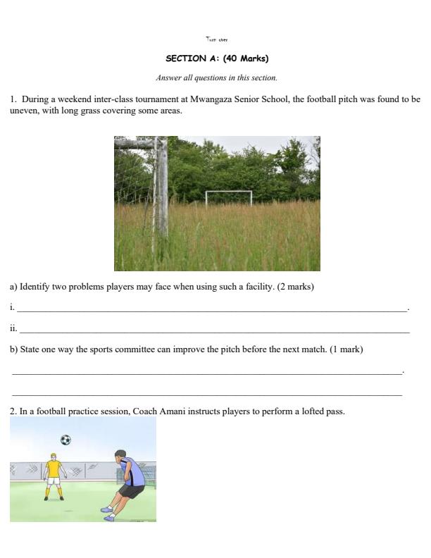 Preview page Grade-10-Physical-Education-Opener-Exam-Term-1-2026_5039_1.jpg